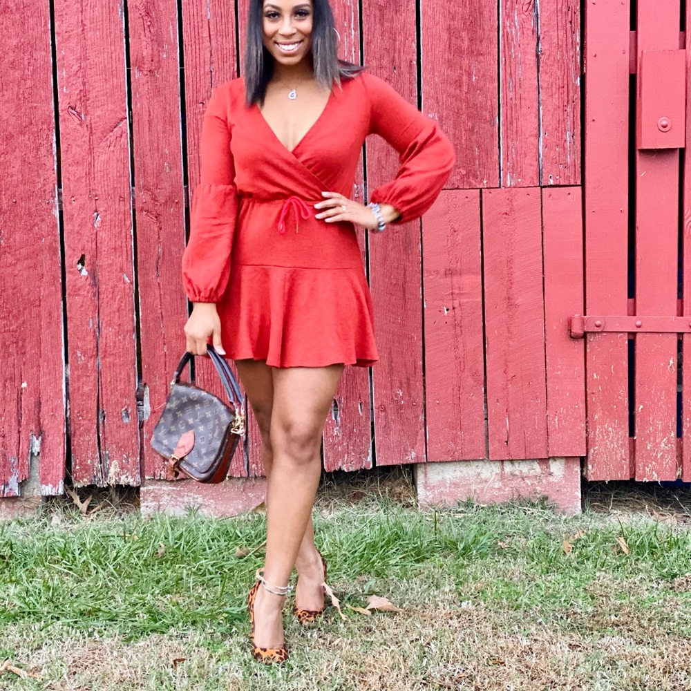 Cotton drawstring Dress